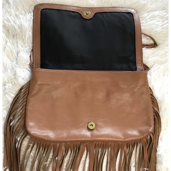 Elliott Luca Leather Fringe Crossbody - Picture 7 of 16